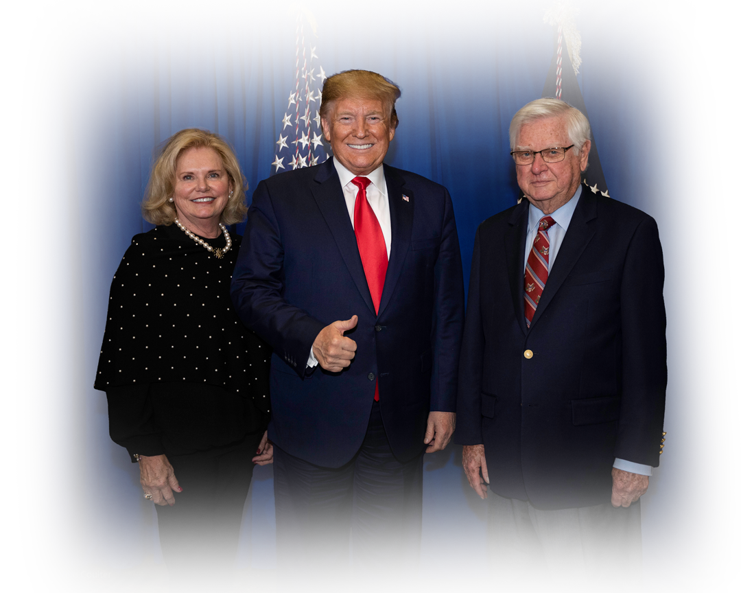 Congressman Hal Rogers with President Trump